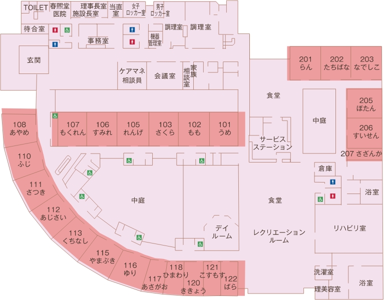 フロアマップ